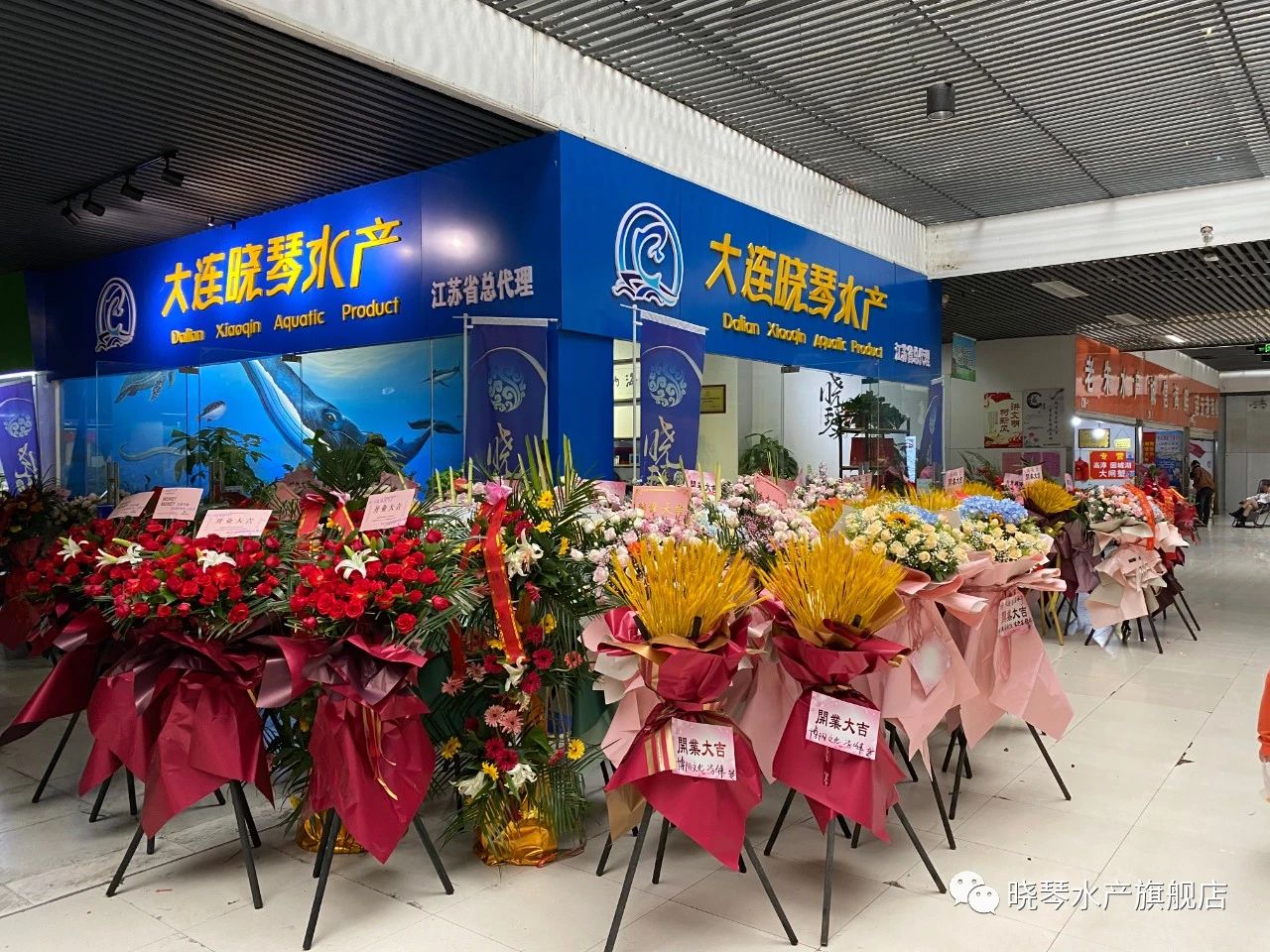 熱烈祝賀曉琴水產(chǎn)江蘇省總代理商徐州店盛大開(kāi)幕